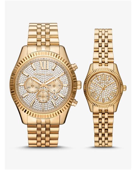 his and her watch sets michael kors|his and hers designer watches.